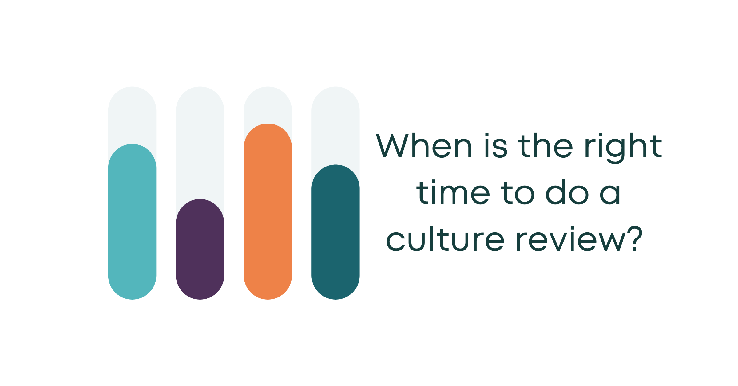 When is the right time to do a culture review?