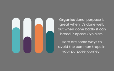 Avoid Purpose Cynicism