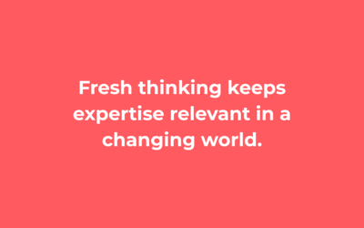 What Got Us Here Won’t Get Us There: Rethinking Expertise in Professional Services