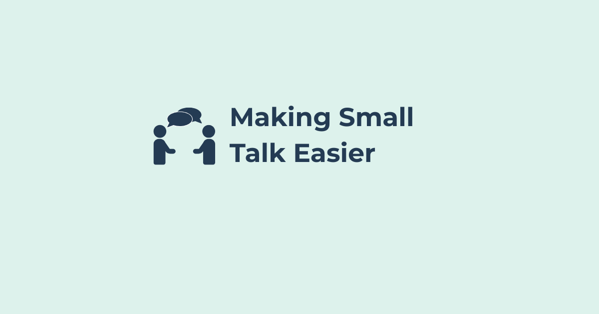 Illustration showing conversational connection between two people