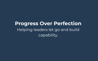 Dialling Down Perfectionism in Professional Services